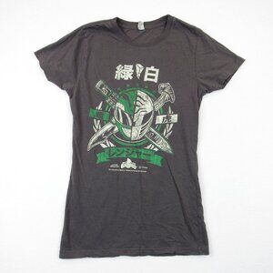 Mighty Morphin Power Rangers 2015 Lootcrate Flophouse Gray T-shirt Unisex Size S